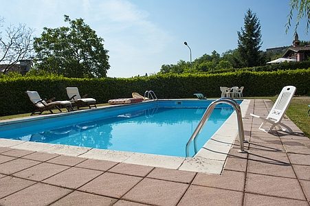 swimming pool  of a private home